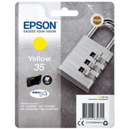 Cartucho Epson 35 Amarillo WF-4720DWF WF-7425DWF WF-7430DTWF WF-4740DTWF