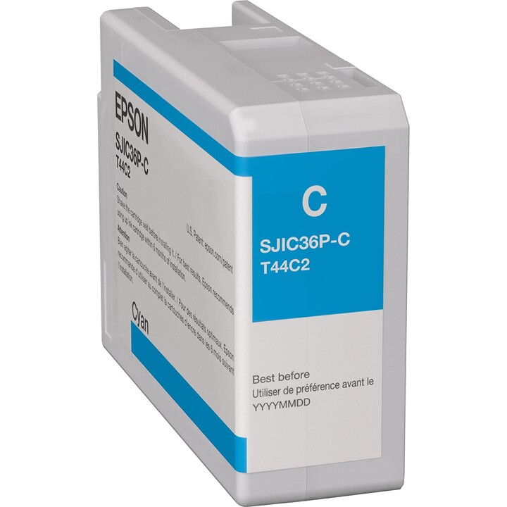 EPSON SJIC36P CYAN COLORWORKS C6000 CARTRIDGE