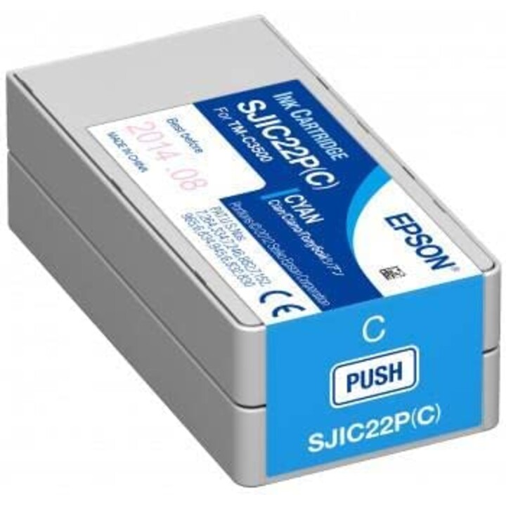 EPSON SJIC36P CYAN COLORWORKS C6000 CARTRIDGE