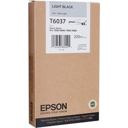 Cartucho Epson T6037 Preto CLEAR STYLUS PRO 7800/7880/9800/9880