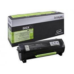 LEXMARK 502X TONER NOIR HAUTE CAPACITÉ MS410 MS510 MS610 10000 PAG