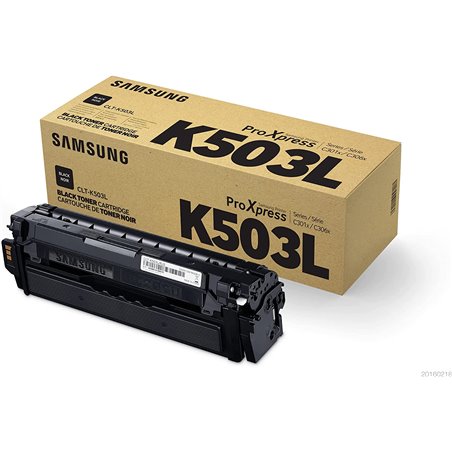TONER HP SAMSUNG 503L CLT-K503L BLACK SL-C3010 SL-C3060 8000 PAG