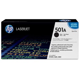 TONER HP 501A BLACK CP3505 3600 3800 6000 PAG
