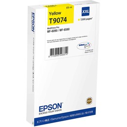 Cartucho Epson T9074 XXL Amarillo WF-6590