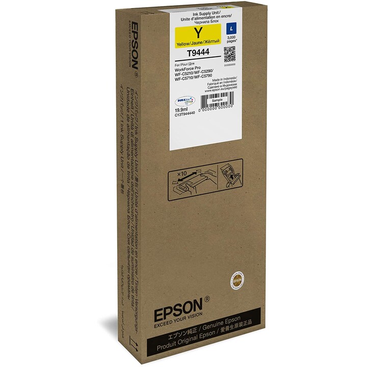EPSON T9444 L CARTUCCIA GIALLA WF PRO WF-5710 WF-5790 WF-5210 WF-5290