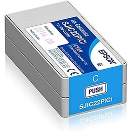 CARTOUCHE EPSON SJIC22P CYAN TM-C3500