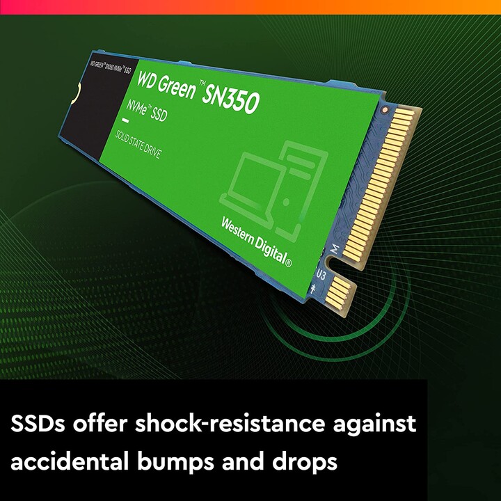 SSD Western Digital WD Green SN350 480 GB/ M.2 2280 PCIe