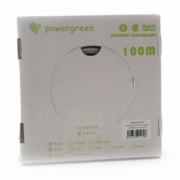 CABLE PG 100M COIL RJ45 UTP CAT.6 SOLID