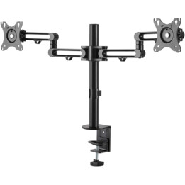 SOPORTE MONITOR VERTICAL DOBLE STARTECH HASTA 32" BLACK