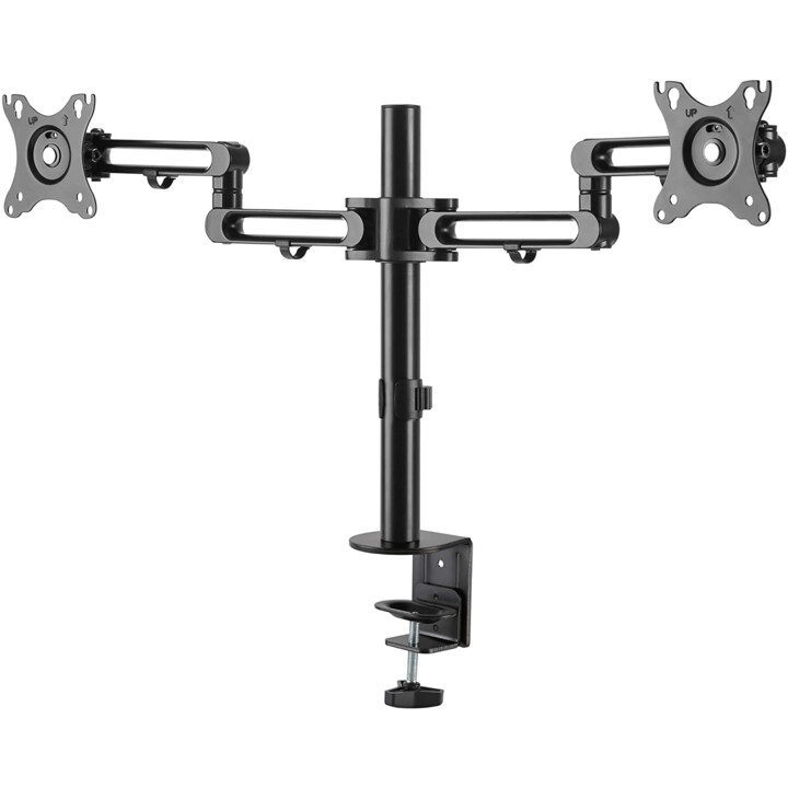 Support De Moniteur Double Vertical Startech Jusqu'À 32 "Noir