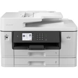 IMPRESSORA MULTIFUNCIONAL BROTHER MFC-J6940DW 28PPM A3 ADF DUPLEX WIFI FAX BRANCO