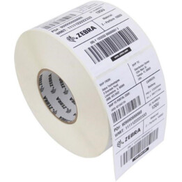 ROLLO ETIQUETAS TERMICA ZEBRA 2000T 51X25MM 2580U X 8 ROLLOS