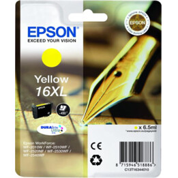 CARTUCCIA GIALLA EPSON 16XL WF-2010 WF-2520 WF-2530 WF-2054