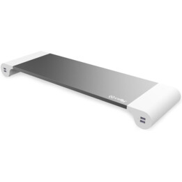 Celly SWDESKHUBWH Bianco + HUB 4XUSB BIANCO SUPPORTO Monitor DA TAVOLO