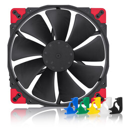 Noctua NF-A20 PWM CH.BK.S Computerkühlsystem Computergehäuse Ventilator 20 cm Schwarz
