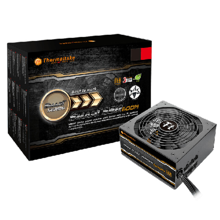 Thermaltake Smart SE2 600W unidad de fuente de alimentación ATX Negro