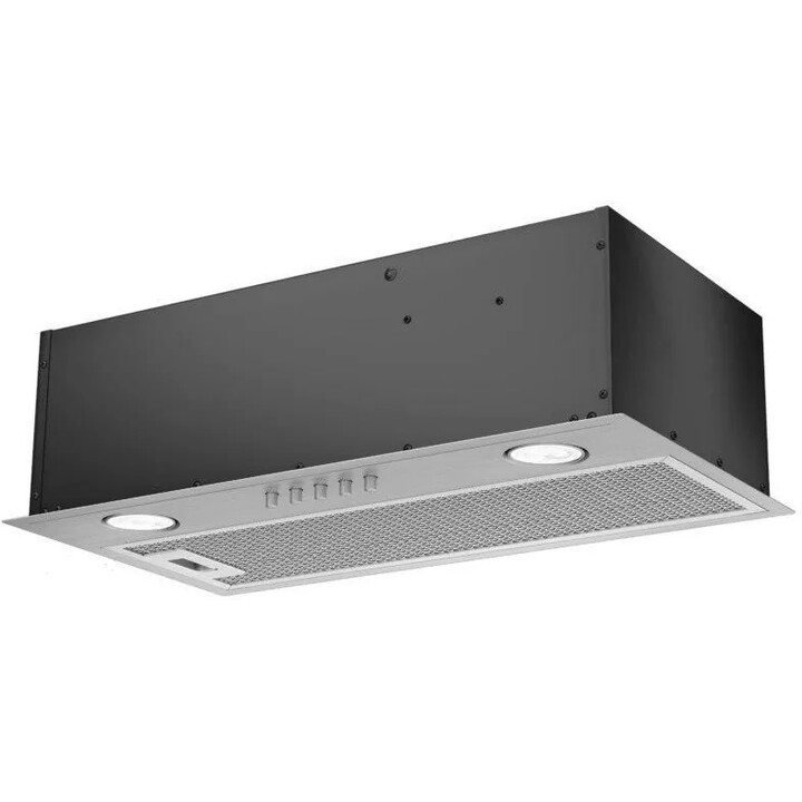 Maan Fiugi L 50 Recessed Hood Satin Steel