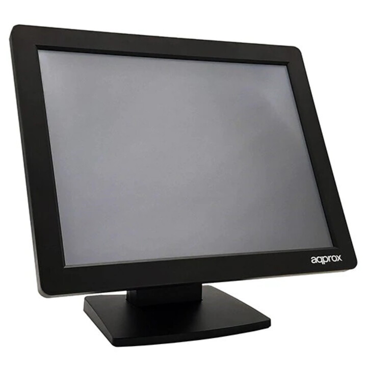 MONITOR DE TOQUE APROX LCD 15 "APPMT15W4 1024X768 VGA USB PRETO
