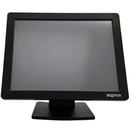 MONITOR TOUCH APPROSSIMATIVO LCD 15" APPMT15W4 1024X768 VGA USB NERO