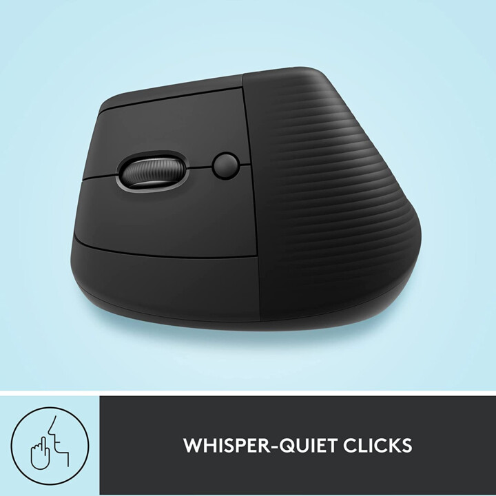 MOUSE LOGITECH VERTICAL WIRELESS LIFT LEFT GRAPHITE