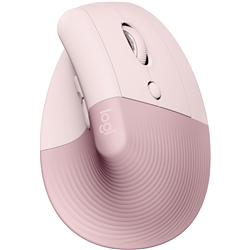 Logitech Lift Right-Handed Ergonomic Vertical Mouse (Wireless, Pink)