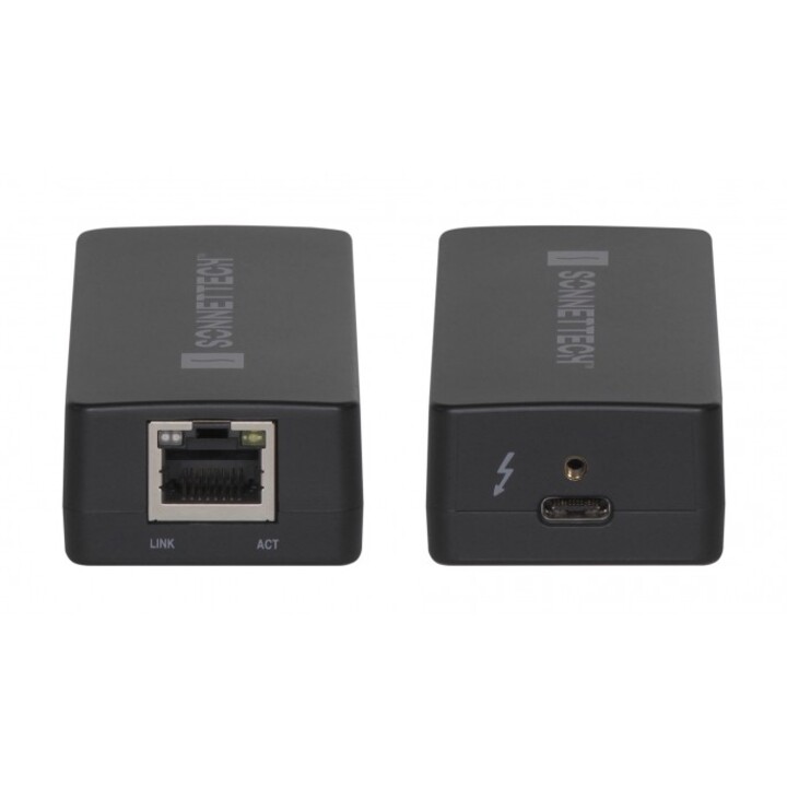 Adaptador Thunderbolt AVB - Adaptador Gigabit Ethernet compacto y profesional alimentado por bus con soporte AVB para computador