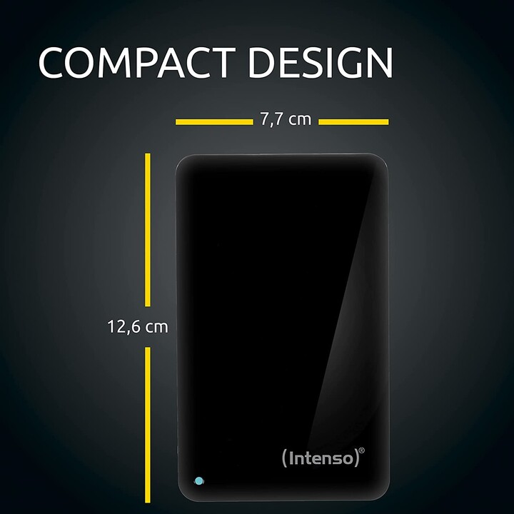 Intenso Memory Case - 5 TB in black (2.5", external HDD)