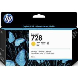 Cartucho HP 728 Amarillo DESIGNJET T730 T830