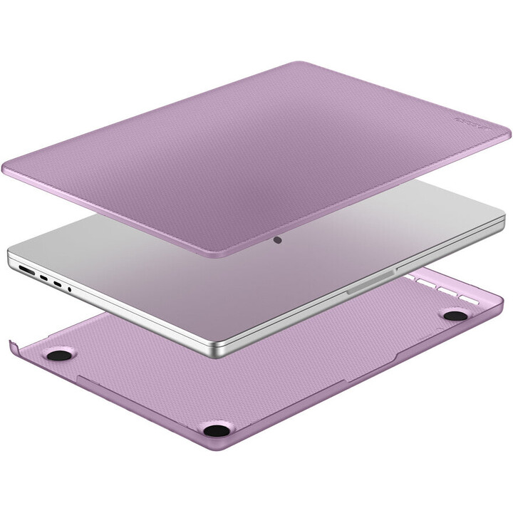 Hardshell Case for MacBook Pro 14" 2021 Dots - Ice Pink