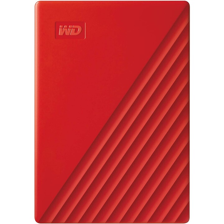 WESTERN DIGITAL MON PASSEPORT WDBPKJ0040BRD 4 To ROUGE