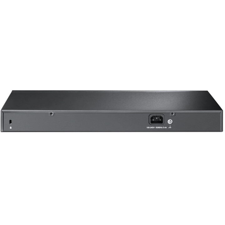 TP-LINK TL-SL1218MP No administrado Gigabit Ethernet (10/100/1000) Negro Energía sobre Ethernet (PoE)
