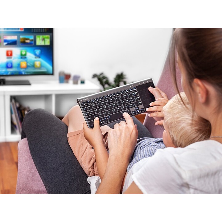 Clavier sans fil avec pavé tactile Tracer EXpert 2,4 Ghz - TRAKLA46934