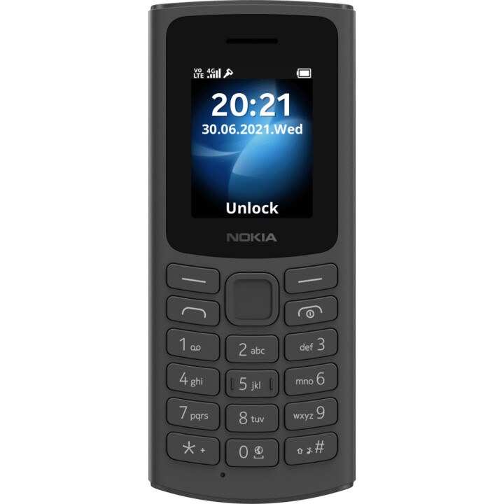 Smartphone Nokia 105 2019 Dual Sim Nero