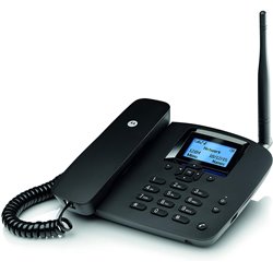 TELEFONE COM CARTÃO SIM PRETO MOTOROLA FW200L
