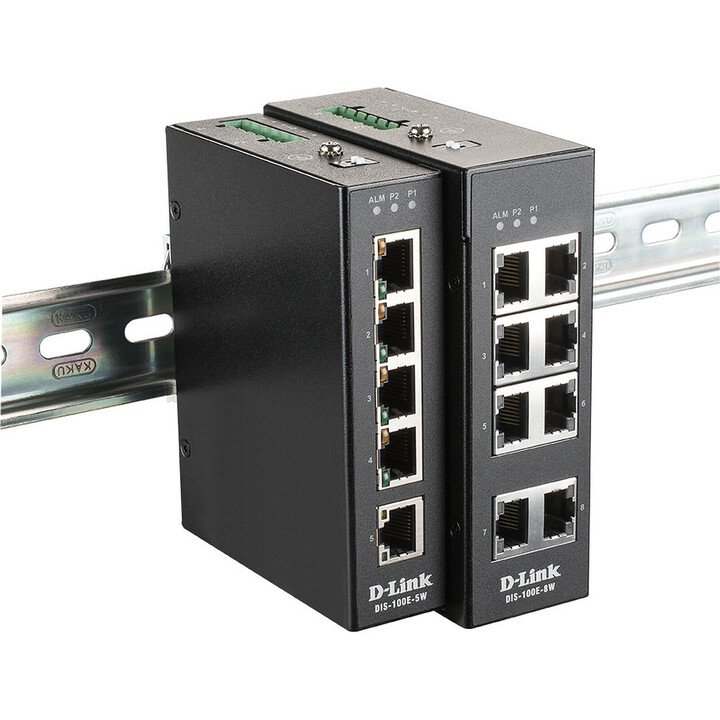 Switch D-Link DIS-100E-5W 5 Ports/RJ-45 10/100