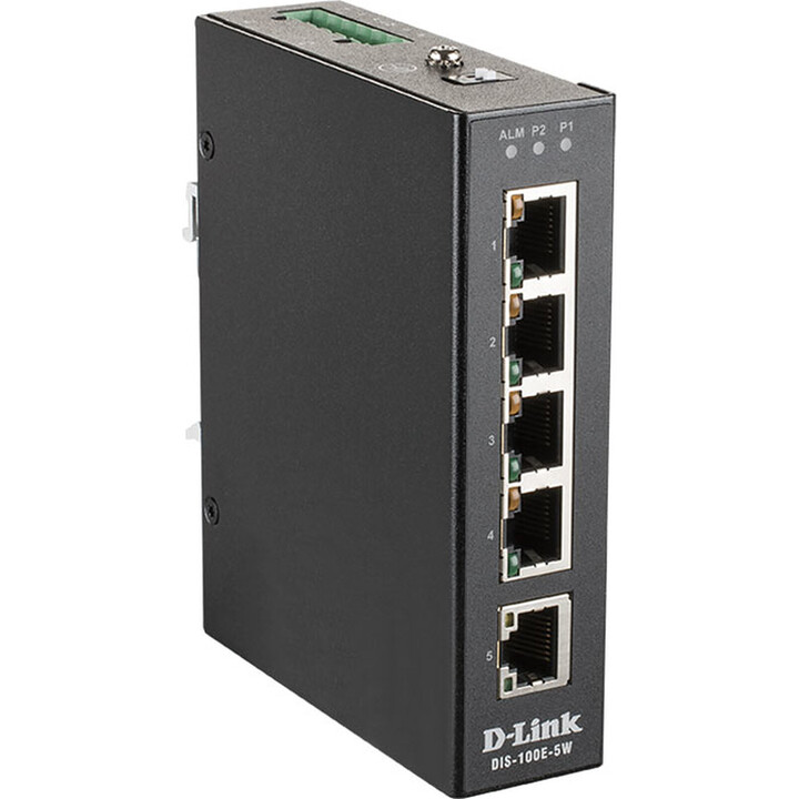 Commutateur D-Link DIS-100E-5W 5 Ports/RJ-45 10/100
