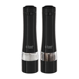 RUSSELL HOBBS 28010-56 Macina sale, pepe e spezie 2 pz. Nero