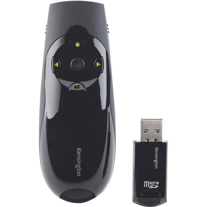 PRÉSENTATEUR KENSINGTON WIRELESS EXPERT GREEN LASER