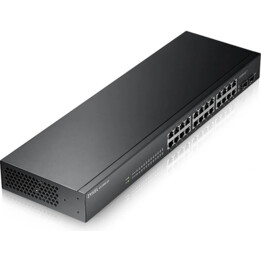 Zyxel GS-1900-24 v2 Managed L2 Gigabit Ethernet (10/100/1000) 1U Schwarz