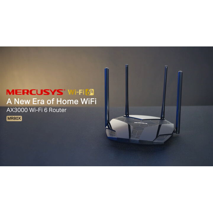 Roteador Mercusys MR80X