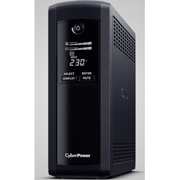 Cyberpower VP1600EILCD Line Interactive UPS/ 1600VA-960W/ 8 Uscite/Formato Tower