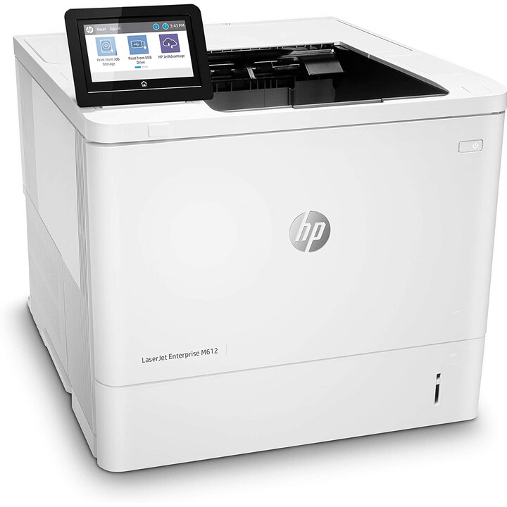 Impressora a laser HP LaserJet Enterprise M612dn p/b (A4, impressora, duplex, USB, LAN)