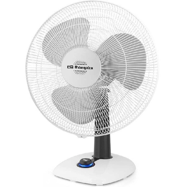Ventilador de mesa Orbegozo TF 0133 / 40W / 3 lâminas 30cm / 3 velocidades