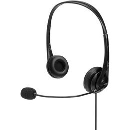 Lindy 42870 USB-Stereo-Headset mit Mikrofon Schwarz