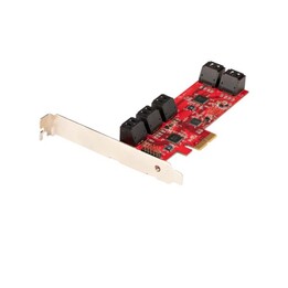 STARTECH.com 10P6G-PCIE-SATA-CARD Scheda controller PCIe SATA a 10 porte