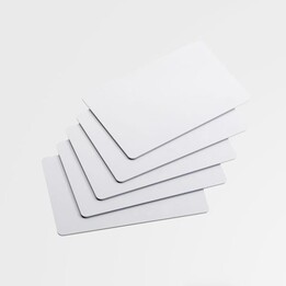 Cartão branco - qualidade premium