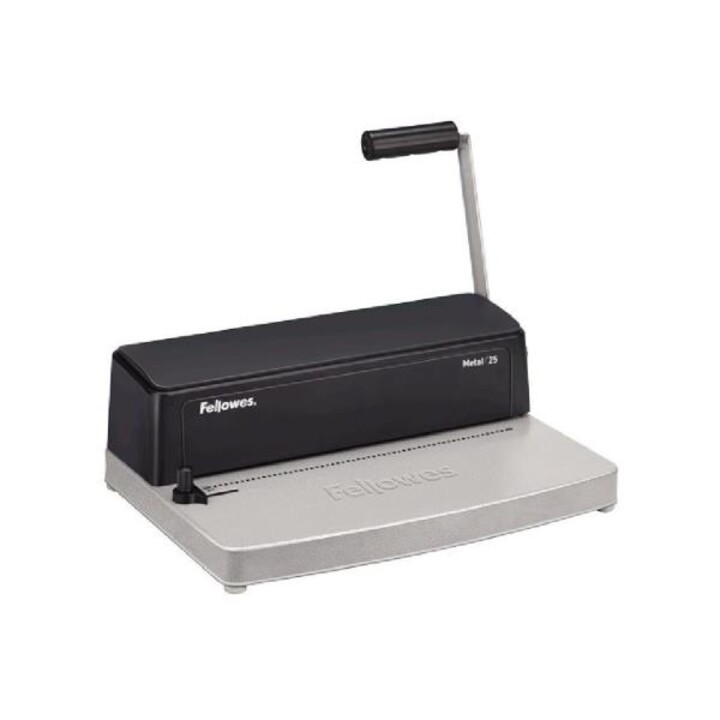 FELLOWES Metal 25 Metall-Spiralbindegerät A4 schwarz/grau