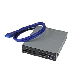 STARTECH.com 35FCREADBU3 leitor interno de cartões USB 3.0 preto