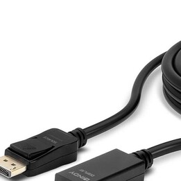 Lindy 5m DisplayPort a HDMI 10.2G Cable negro