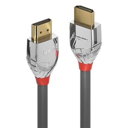 5m linha de cromo de cabo hdmi de alta velocidade